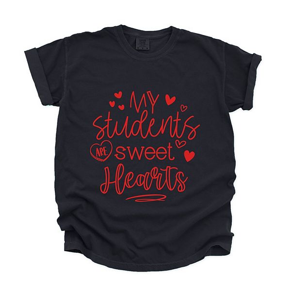 

Футболка с принтом My students are sweet hearts Simply Sage Market, Black, Черный, Футболка с принтом My students are sweet hearts Simply Sage Market, Black