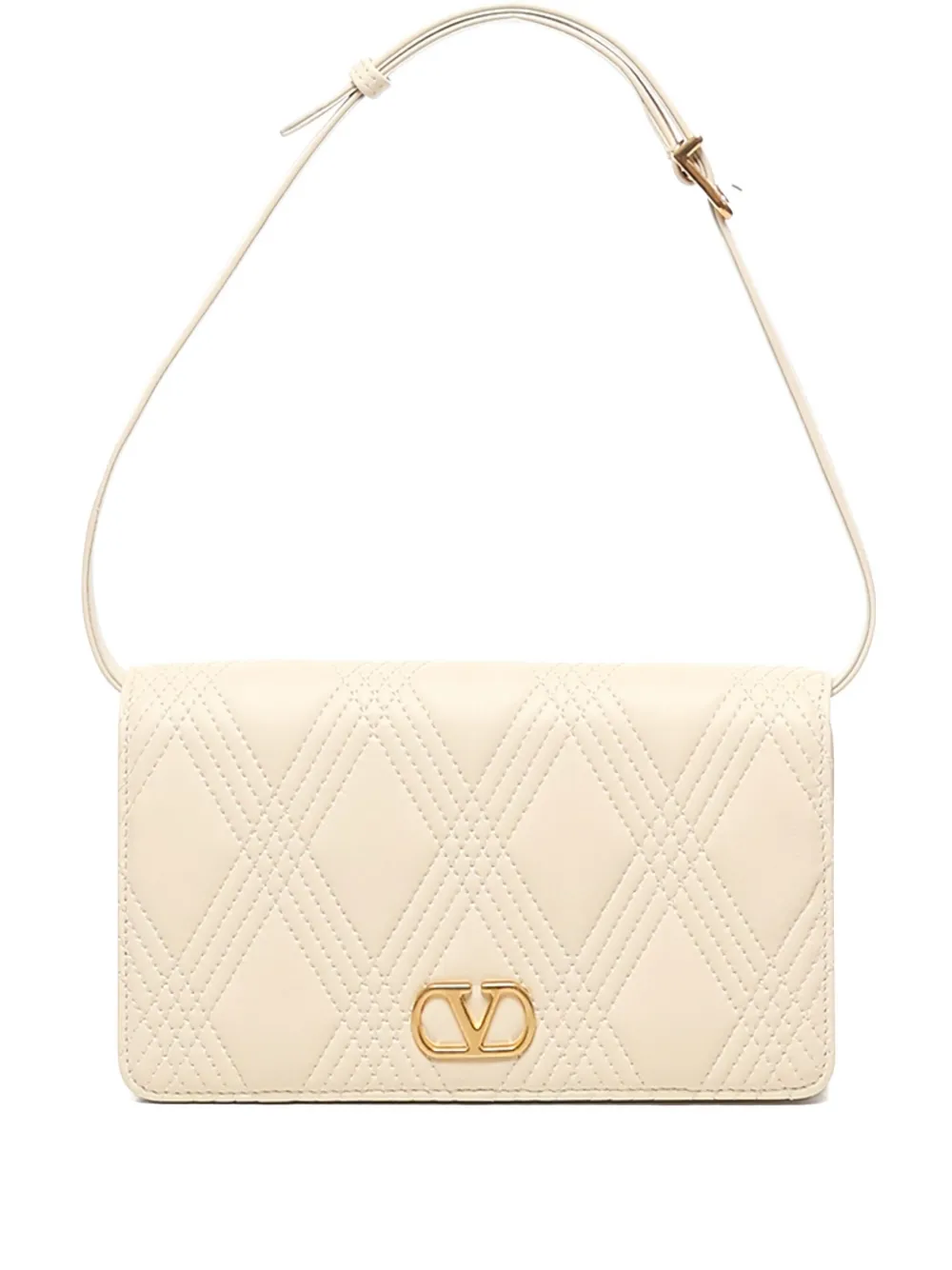

Маленькая сумка через плечо Quiltie 67 VALENTINO GARAVANI, нейтральный