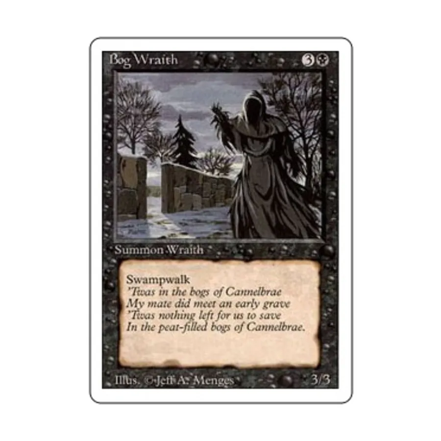 

CCG Болотный призрак (U), MTG - 3rd Edition (Revised)