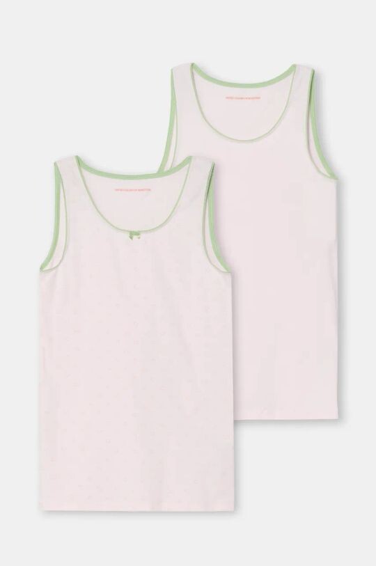 

Детские топы, 2 шт. United Colors of Benetton, розовый
