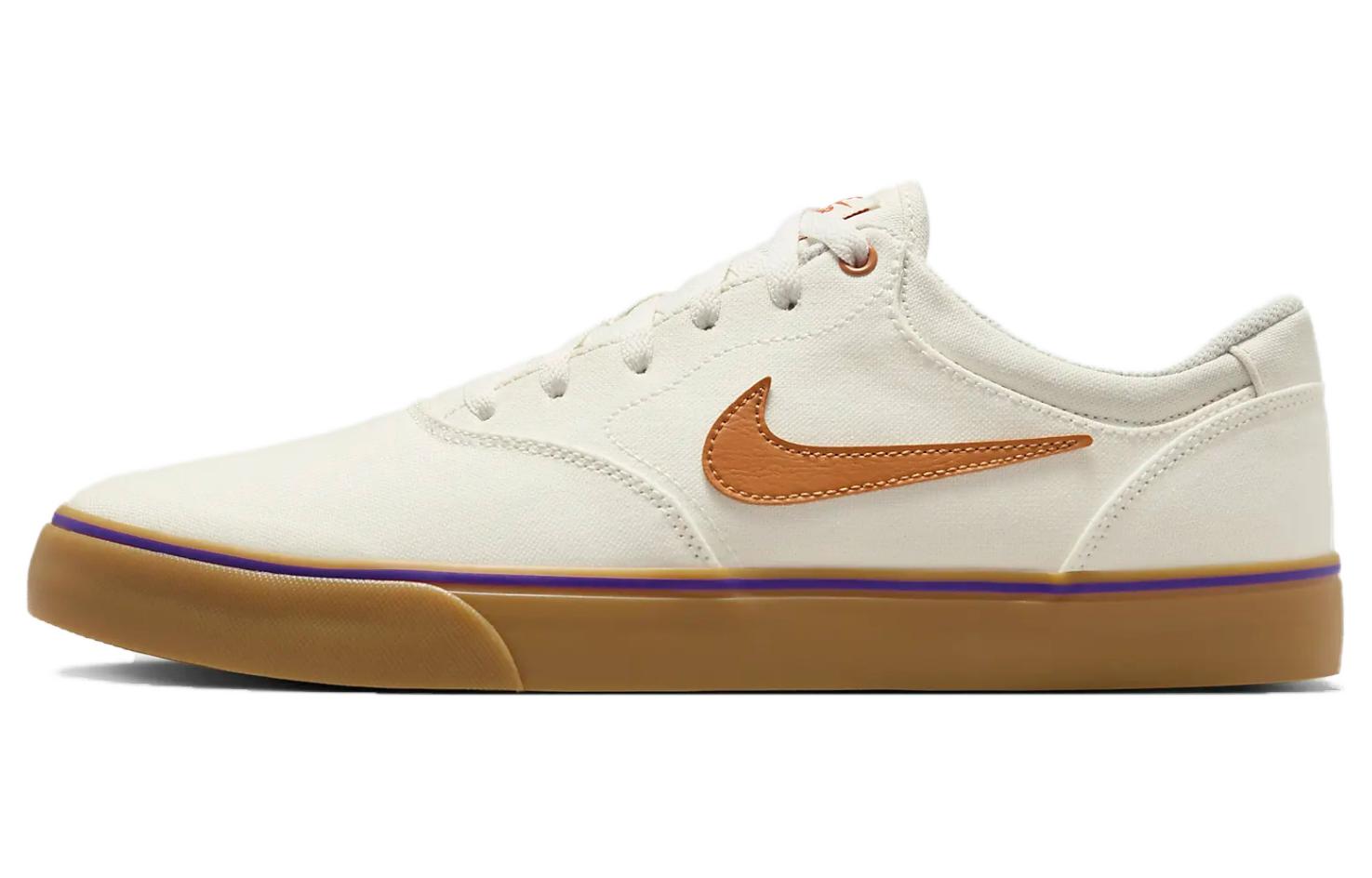 

Обувь для скейтбординга Nike унисекс, White/light brown