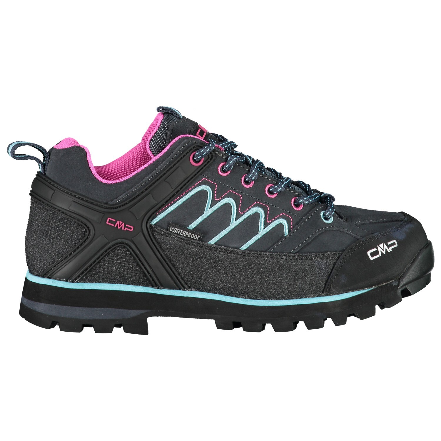 Мультиспортивная обувь Cmp Women's Moon Low Trekking Shoe Waterproof, цвет Antracite/Acqua