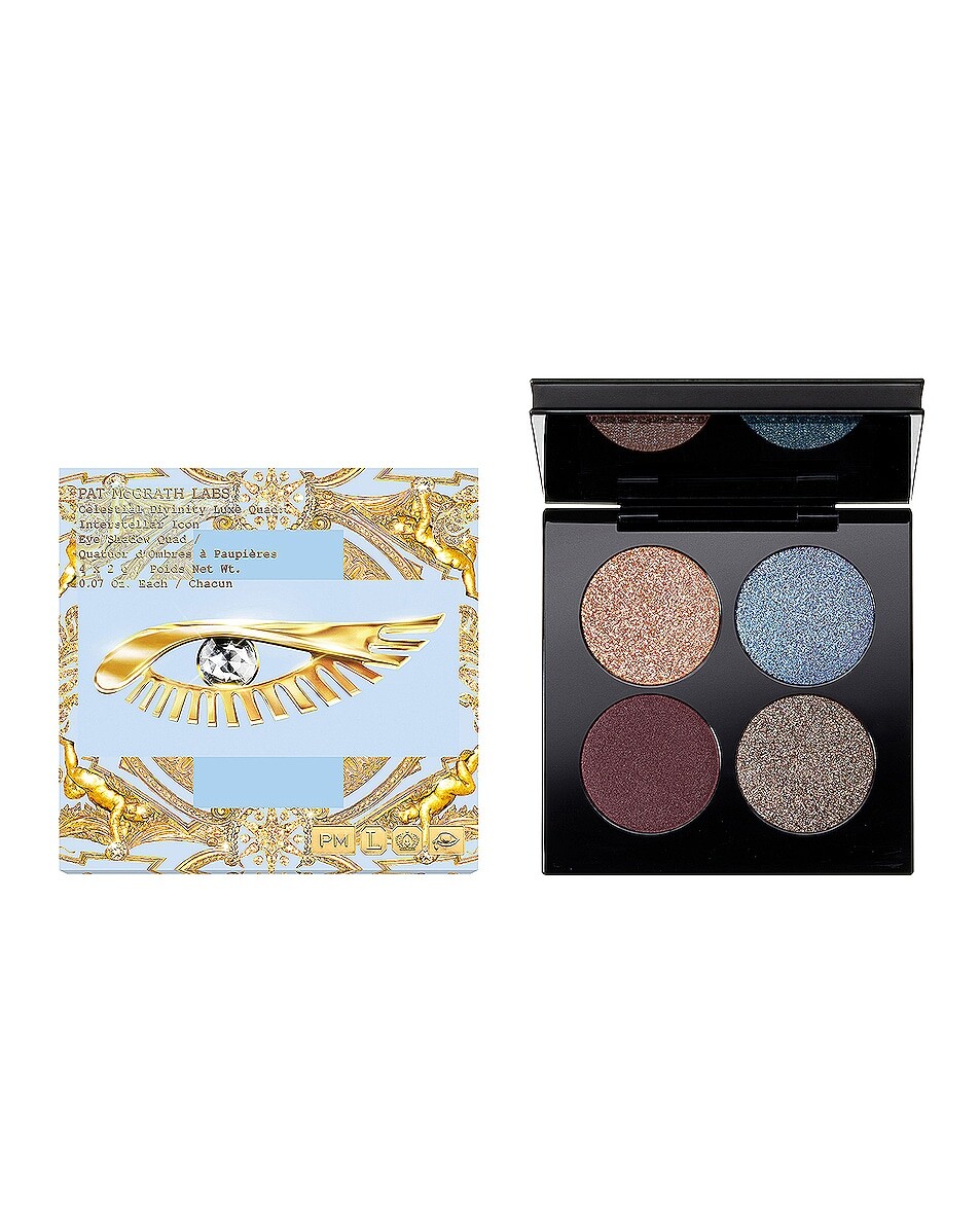 

Роскошные тени для век Celestial Divinity Quad в цвете Interstellar Icon Pat Mcgrath Labs, цвет Interstellar Icon
