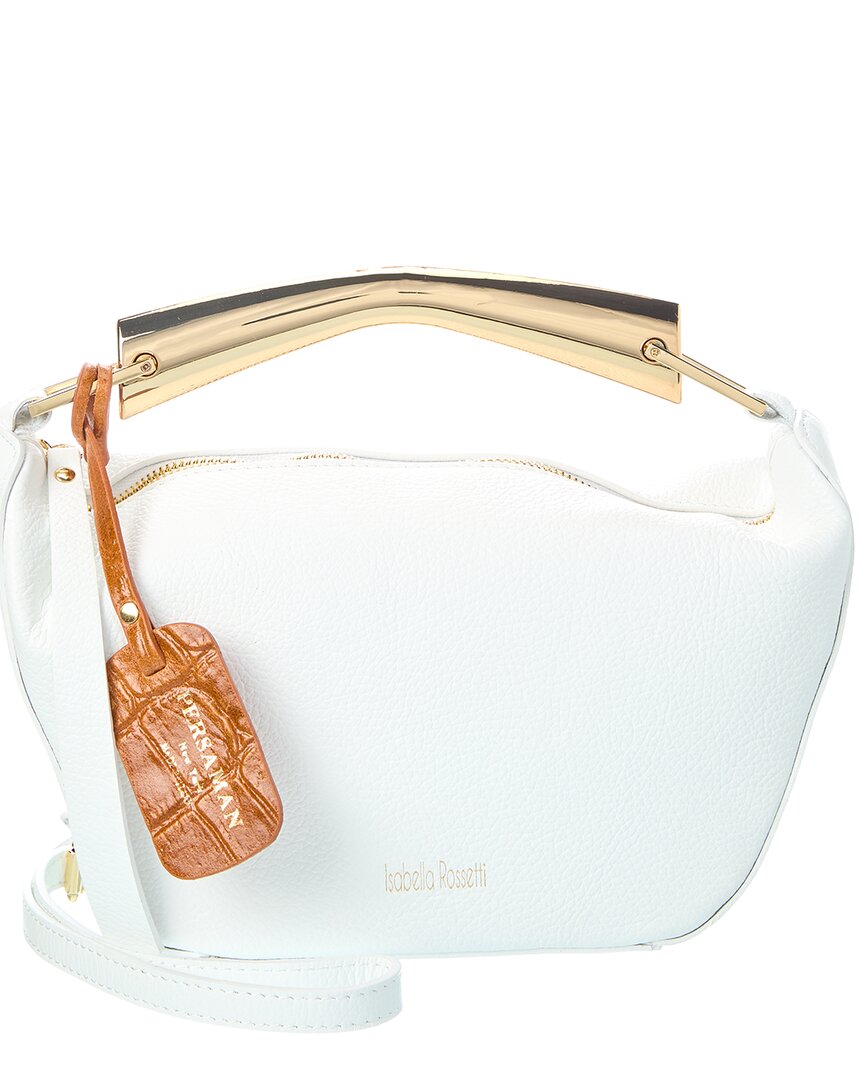 

Кожаная сумка через плечо Persaman New York Valerie16, бежевый