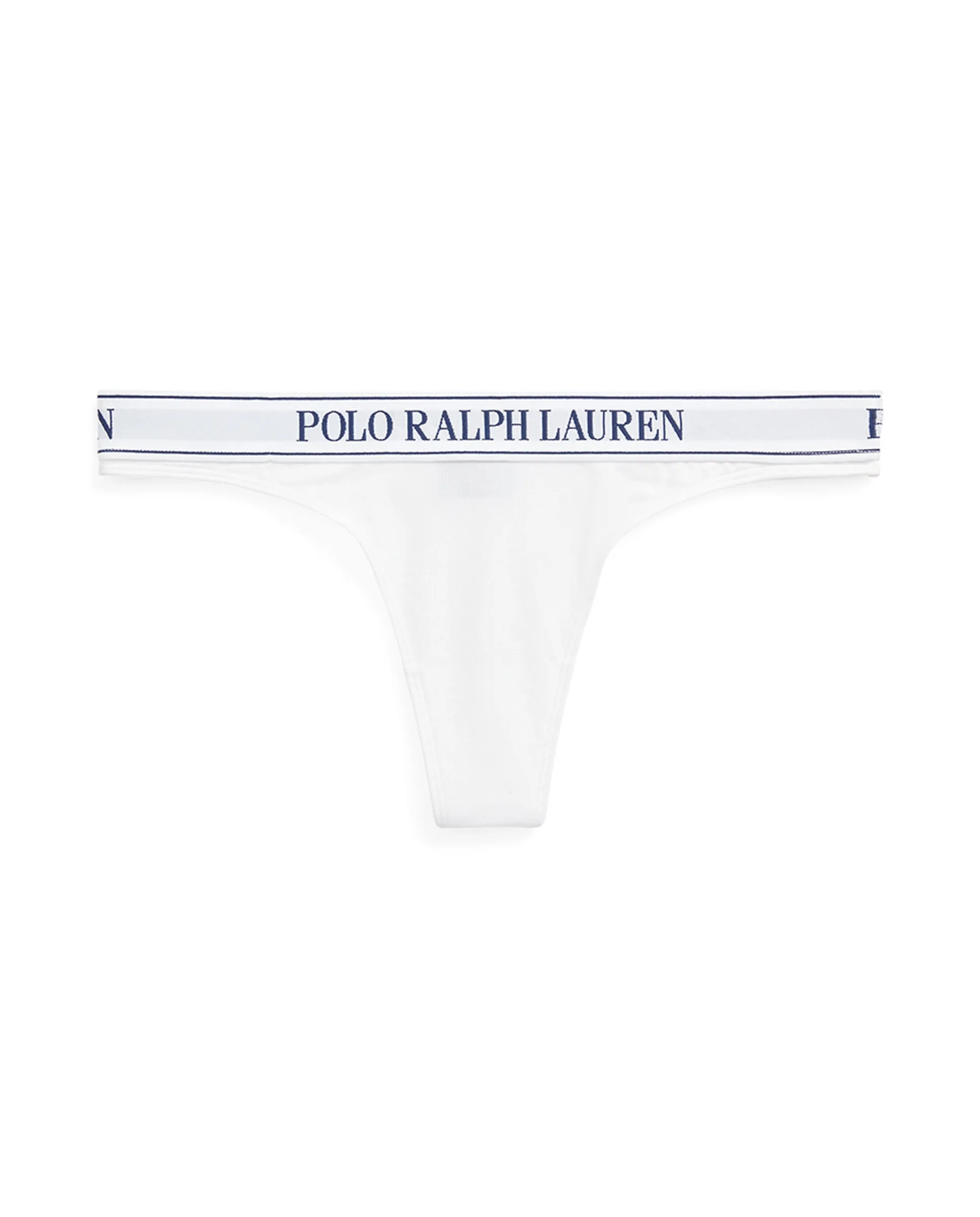 Трусики-танга белого цвета Polo Ralph Lauren, белый — фото 4