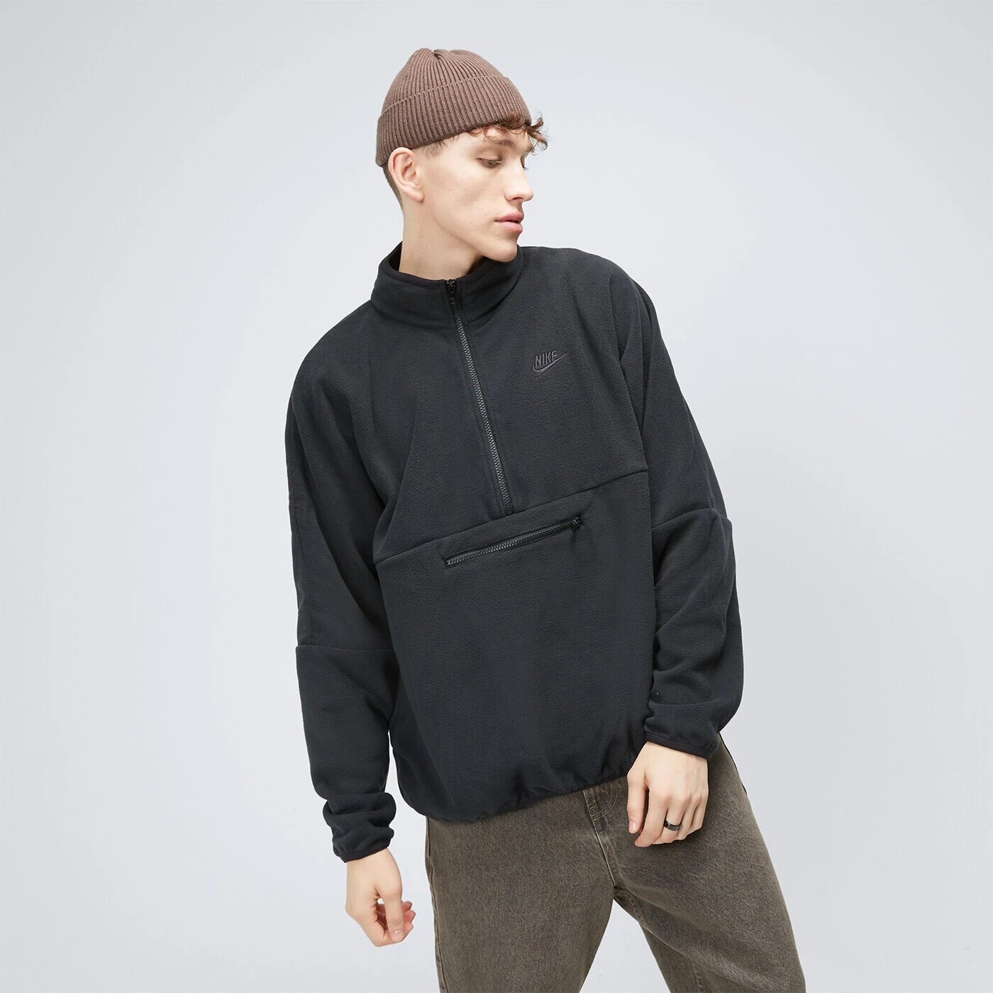 Топ Nike Club +, черный — фото 2