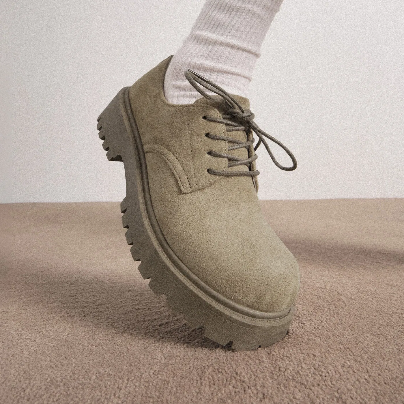 Мужские дерби Sixft Bold Toe, песочно-бежевые