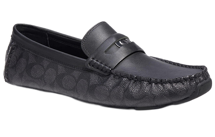 Лоферы Signature Coin Driver Coach, original shoe box included — фото 3