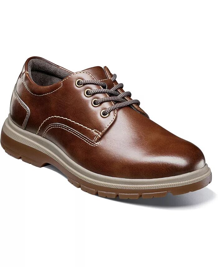 

Туфли-оксфорды для маленьких мальчиков Lookout Junior с простым носком Florsheim, коричневый