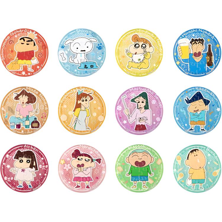 

3D магнитный пазл JP Crayon Shin Chan 16 деталей, наклейка на холодильник мистери бокс одиночный мистери бокс/полный набор 12 шт 3D-JP