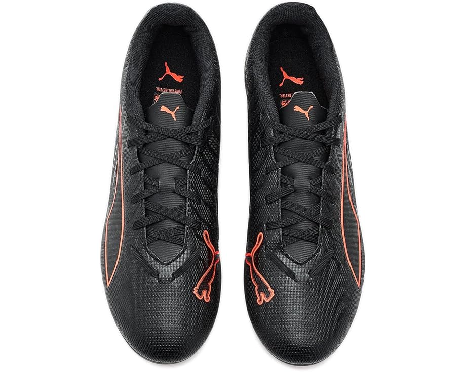 Мужские бутсы PUMA Ultra 6 Play Firm, Artificial Ground, Black/Red — фото 2
