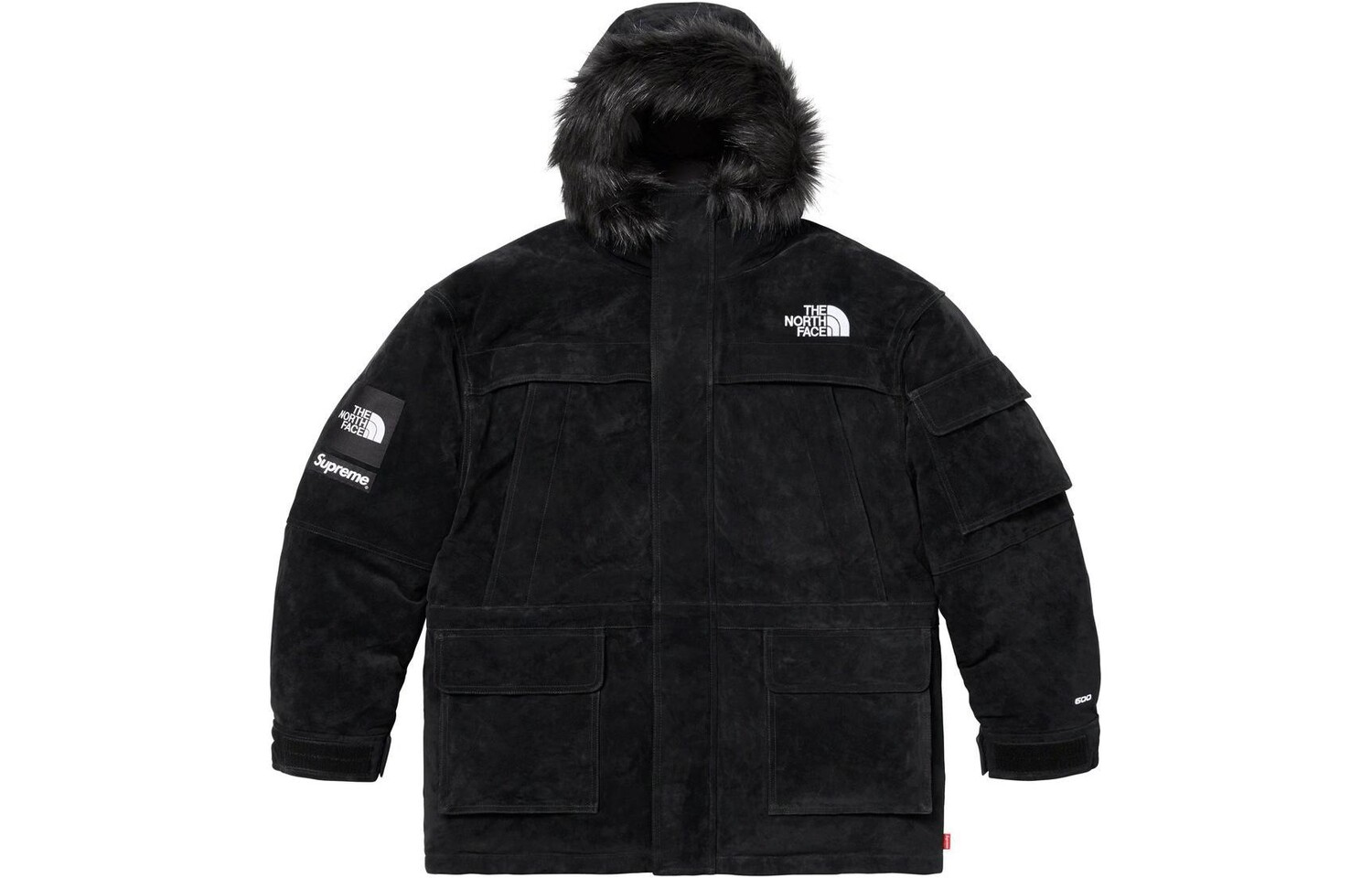X The North Face Коллекция Парка Пальто Унисекс Supreme, белый — фото 4
