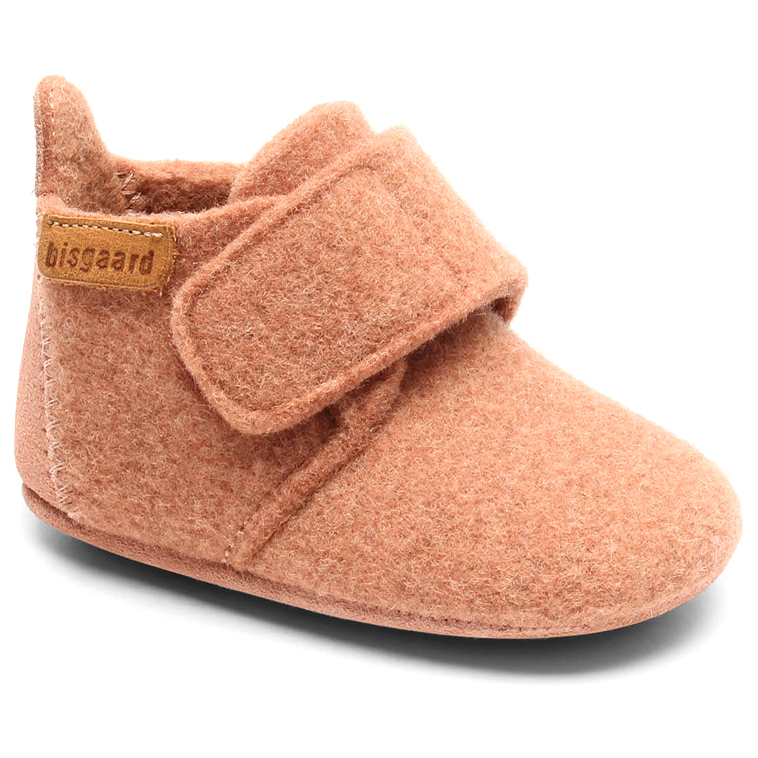 

Тапочки Bisgaard Baby's Wool, цвет Rose