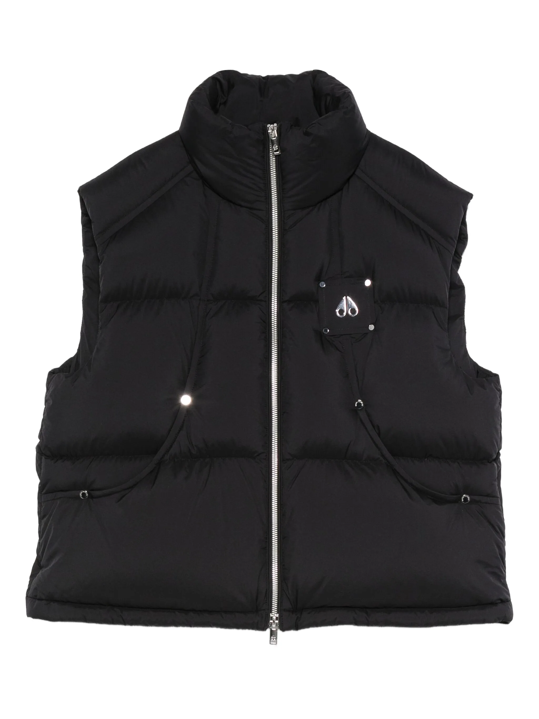 

Жилет с логотипом Moose Knuckles, черный