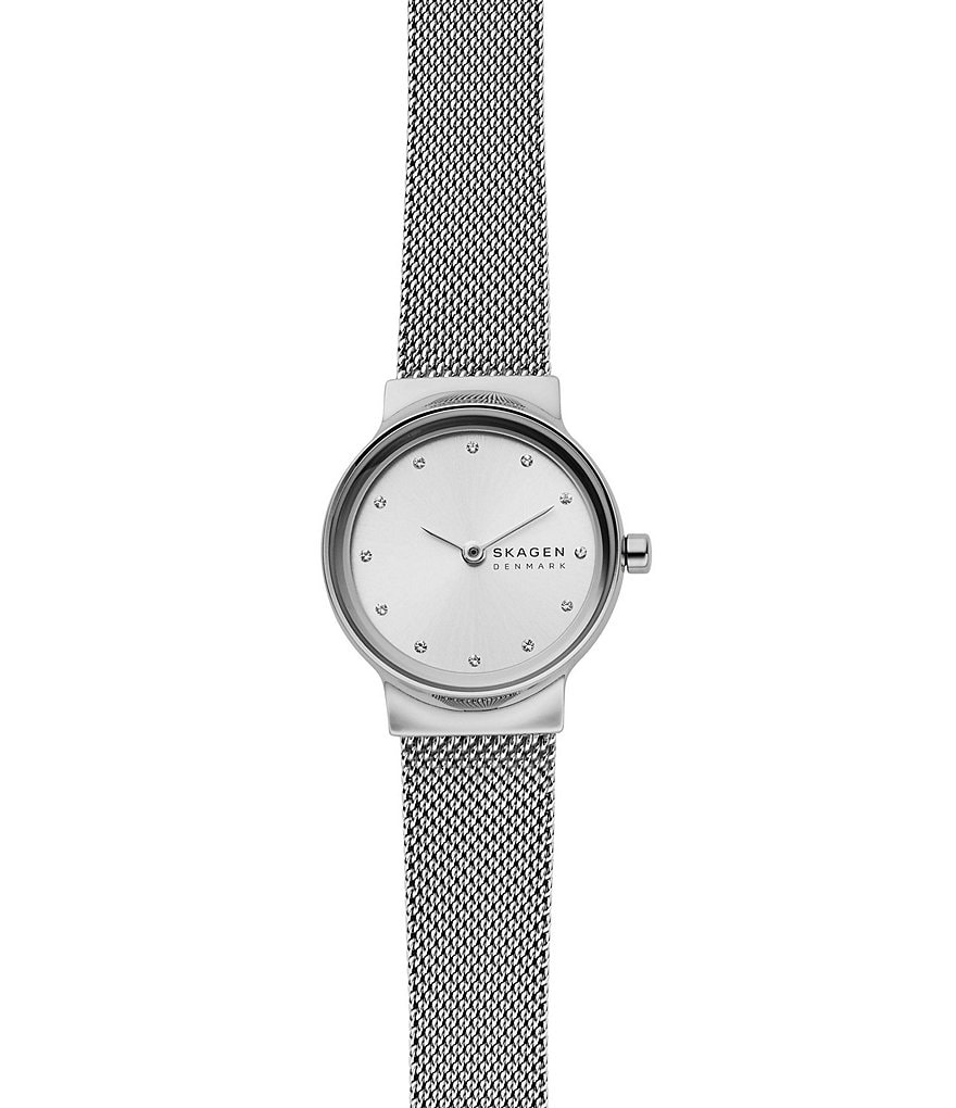 

Часы Skagen Freja Lille из нержавеющей стали с сетчатым браслетом, серебро