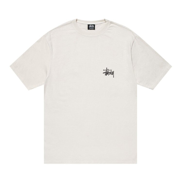 

Футболка Stussy Basic Pigment Dyed Tee, белый