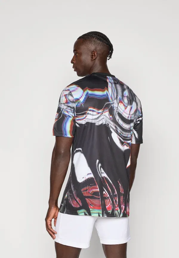 Толстовка Adidas Performance, черный/белый/красный — фото 3