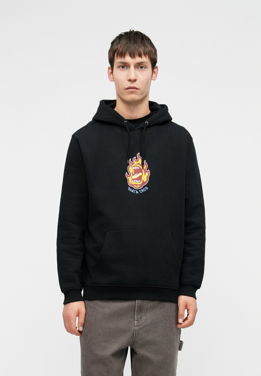 

Толстовка Santa Cruz SCREAMING FLAME FRONT HOOD UNISEX, Black
