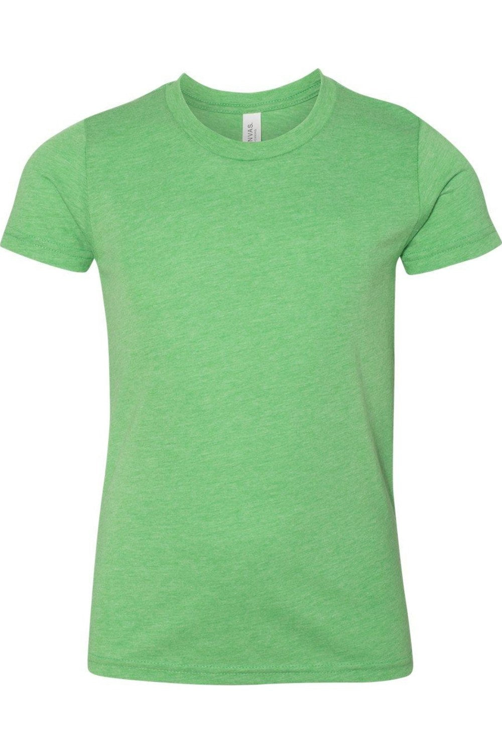 

Футболка BELLA + CANVAS Youth Triblend, цвет green triblend