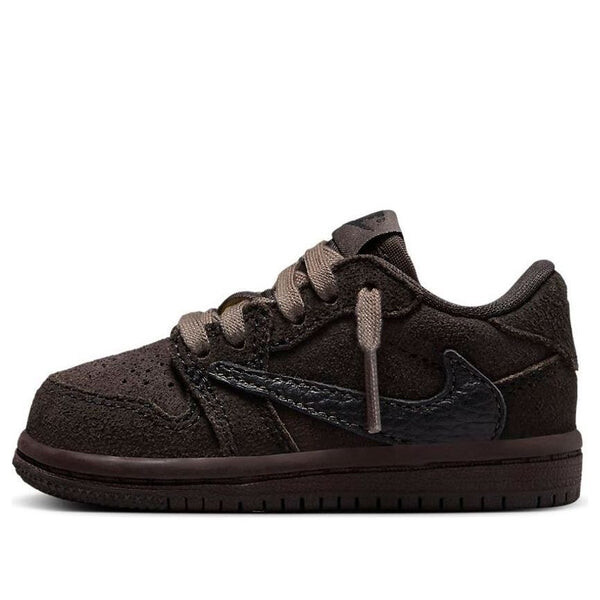 

Кроссовки 1 retro low og sp x travis scott 'velvet brown' Air Jordan, мультиколор