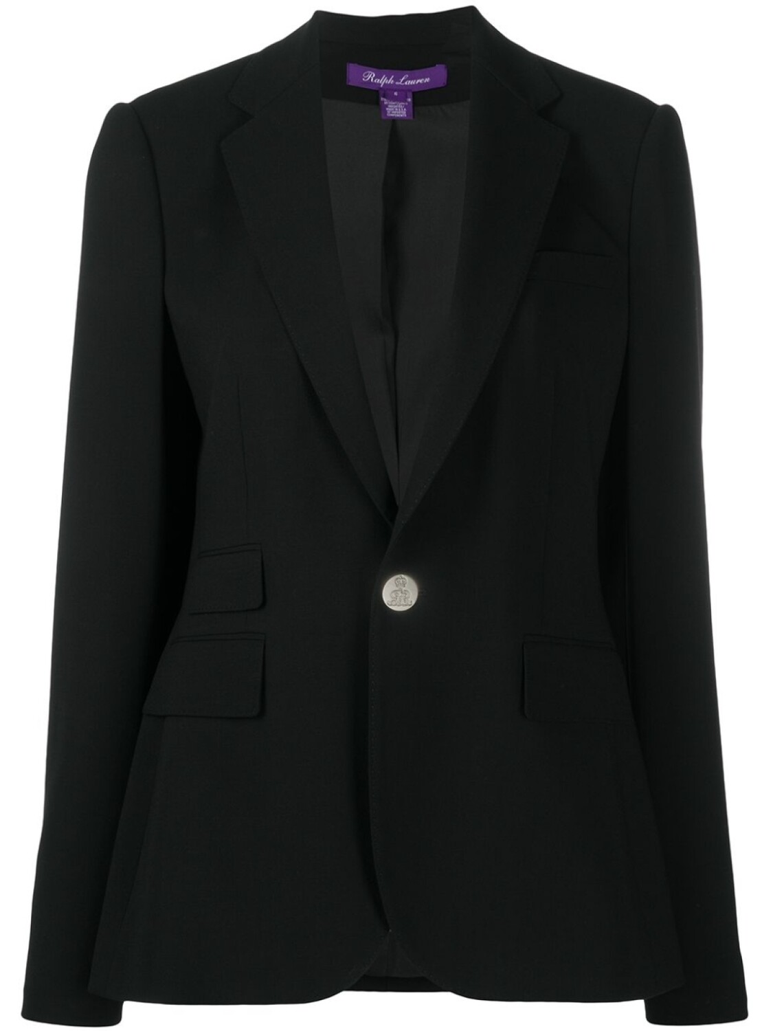 

Блейзер строгого кроя Ralph Lauren Collection, черный