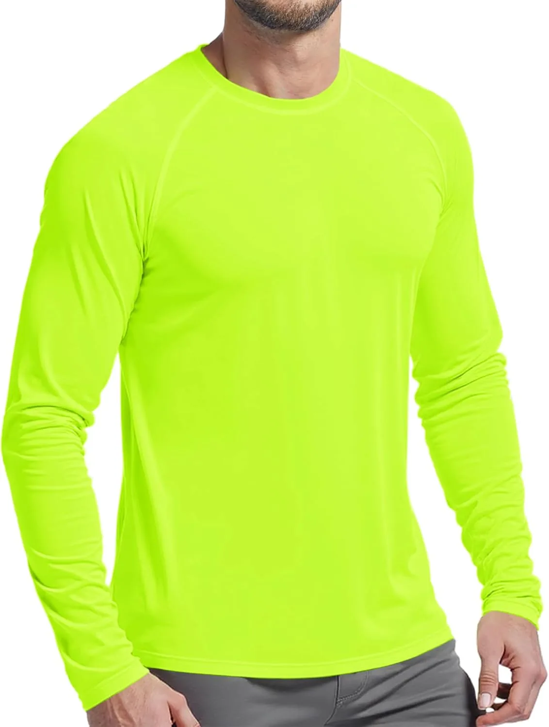 

Мужская футболка с защитой от ультрафиолета UPF 50+ для рыбалки и походов PLUMZJOY