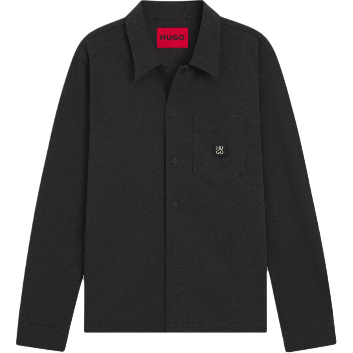 

Hugo Boss Мужская рубашка, черные, средней толщины