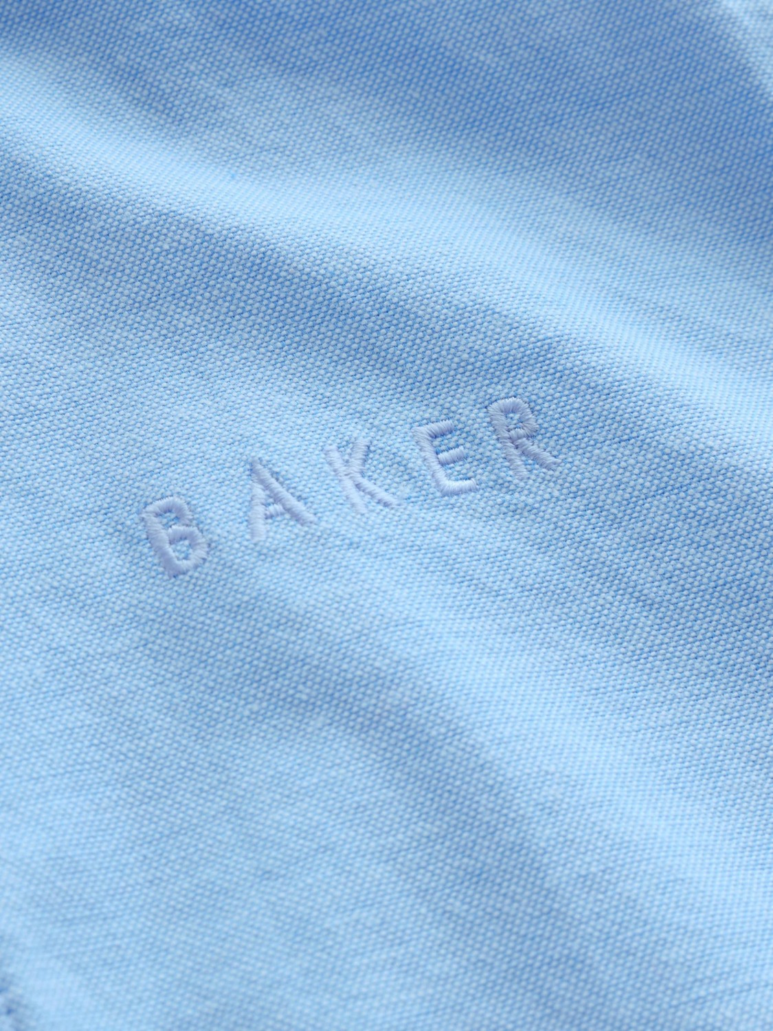 Baker by Ted Baker Рубашка на пуговицах светлого голубого цвета Regular fit — фото 3