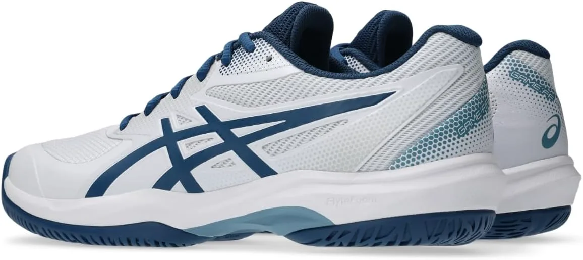 Мужские кроссовки для пикабола ASICS Game FlyteFoam, белый/светло-голубой — фото 3