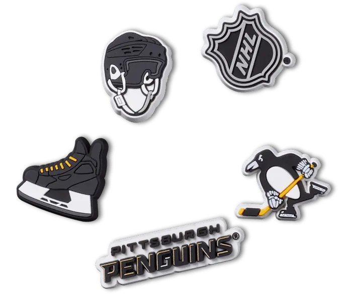 

Джиббитсы NHL Pittsburgh Penguins 5 Pack Crocs