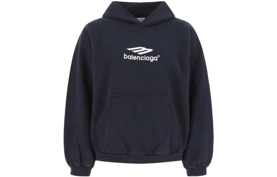 

Толстовка женская Balenciaga, темно-синий