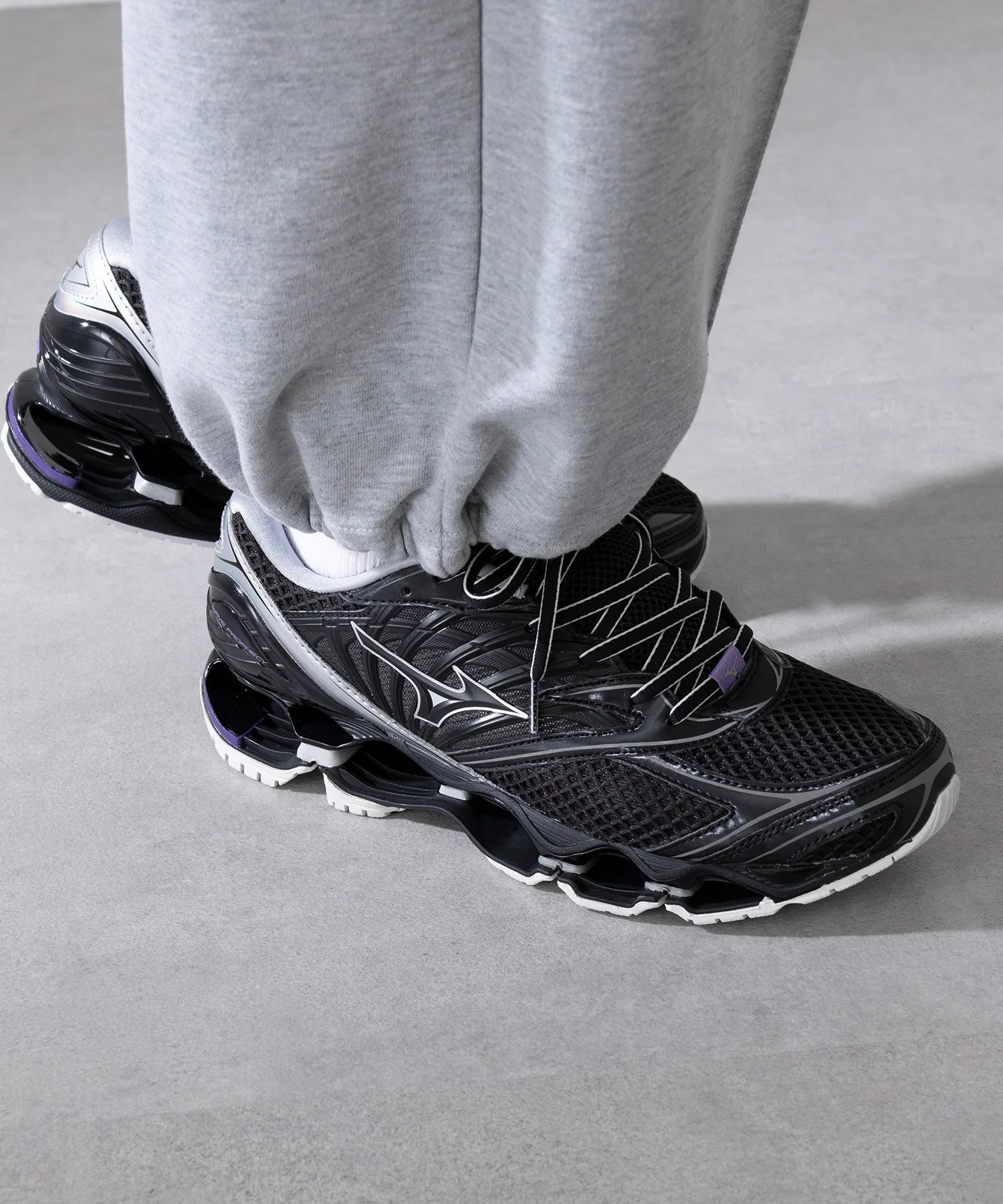 Унисекс кроссовки Wave Prophecy LS MIZUNO чёрные