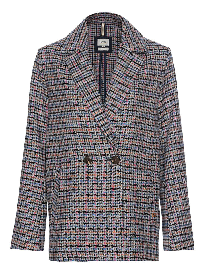 

Camel Active Блейзер черного/светло-голубого цвета