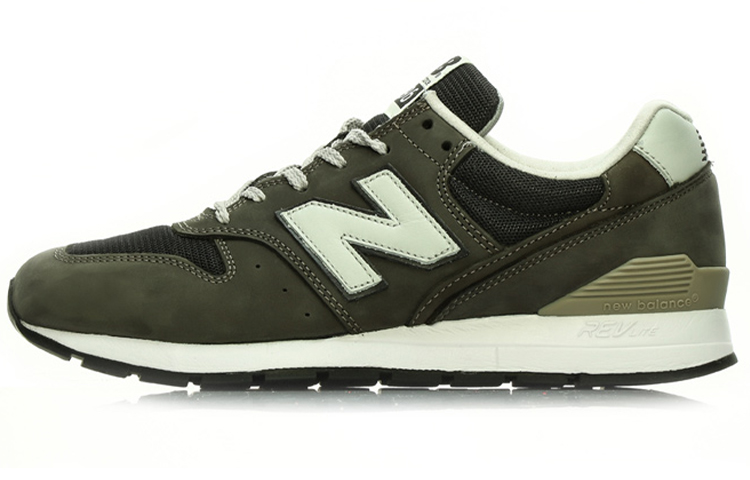 

Кроссовки NB 996 унисекс с низким верхом, темно-серые, меланжевые New Balance