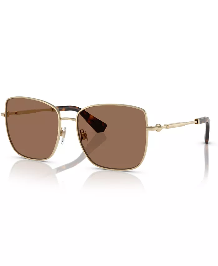 

Женские солнцезащитные очки BE3158 Burberry, коричневый