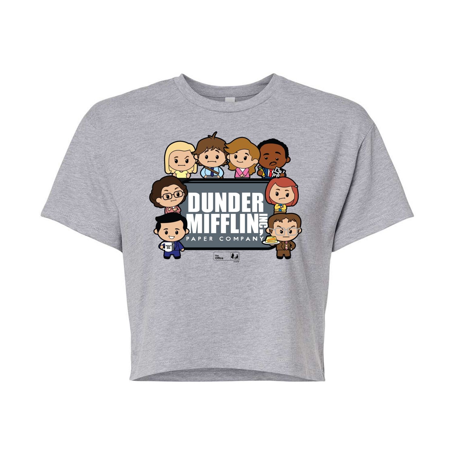 

Укороченная футболка The Office Dunder Mifflin для юниоров Licensed Character