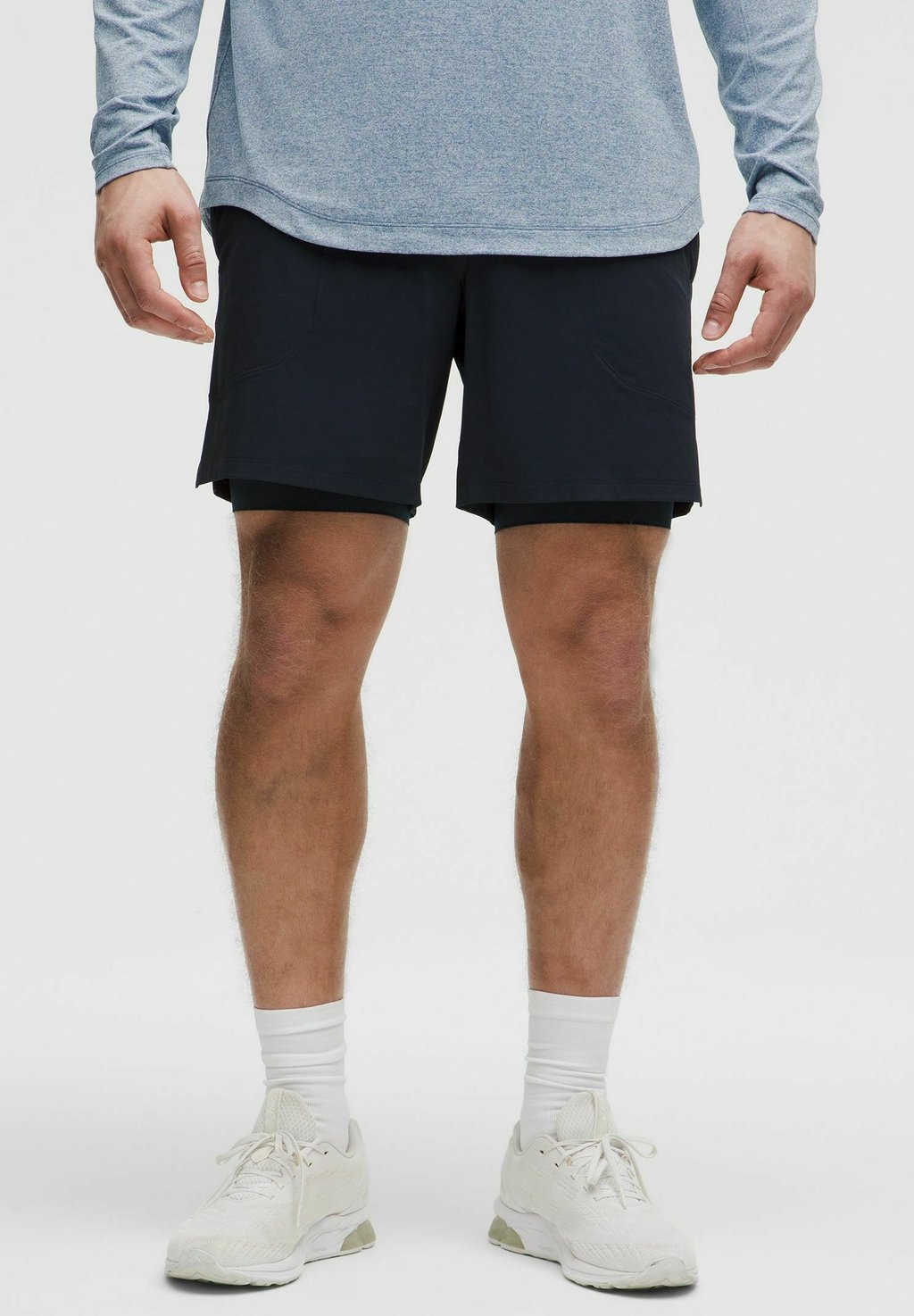 

Спортивные шорты License to Train Lined 18cm lululemon, темно-синий
