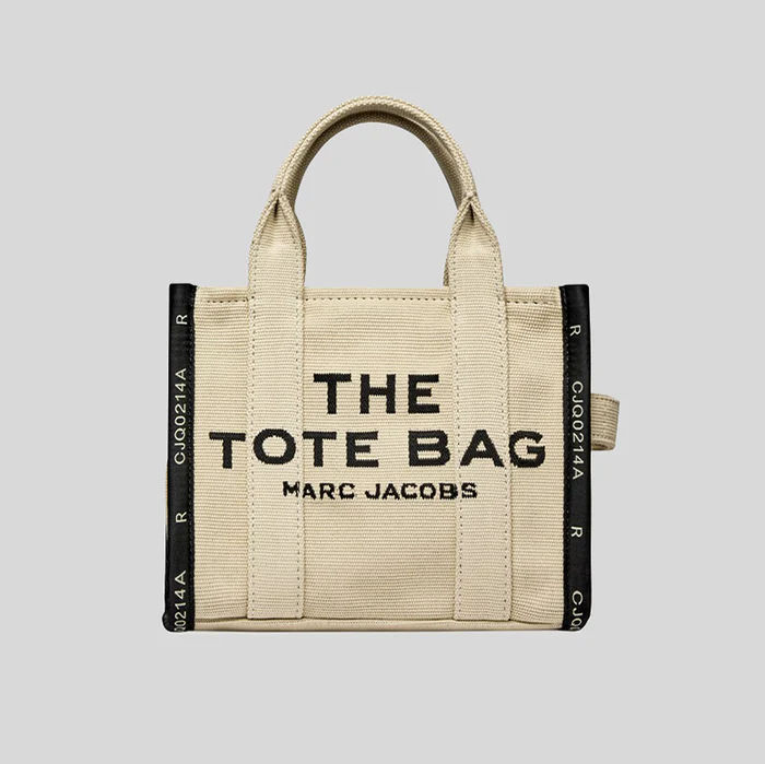 

Сумка Marc Jacobs The Jacquard Small Tote, бежевая