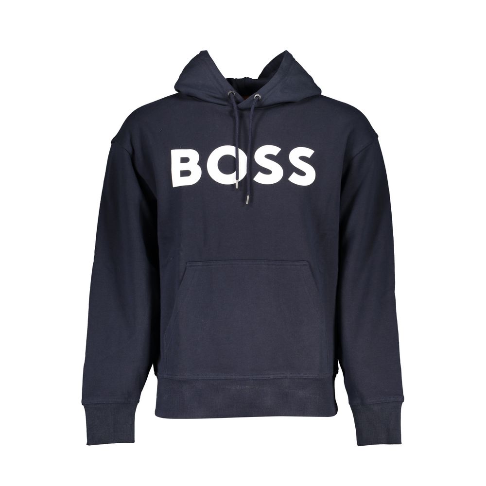 

Синий хлопковый свитер Hugo Boss