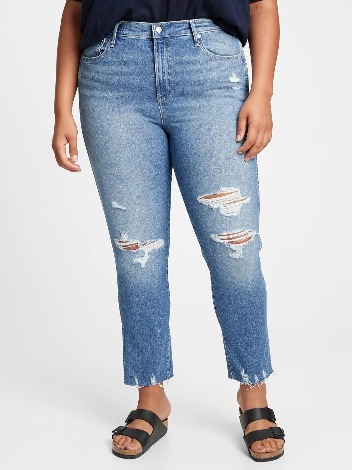 Gap Women's High Rise Vintage Slim Fit Denim Jeans — фото 3