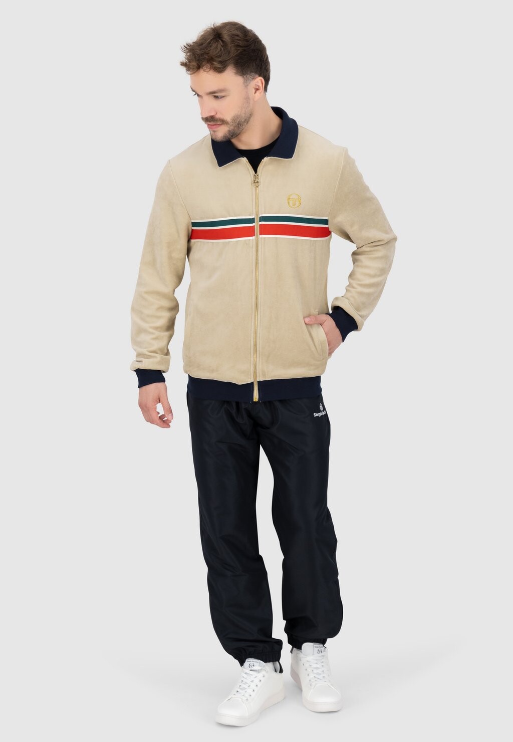 

Тренировочная куртка SPENCER VELOUR Sergio Tacchini, бежевый