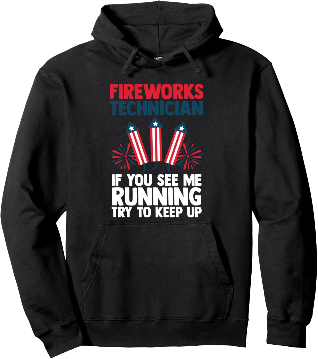 

Ханаби Техник, если увидишь меня, беги, толстовка Flowwork Humor Fireworks & 4Th Of July Gift Ideas, черный