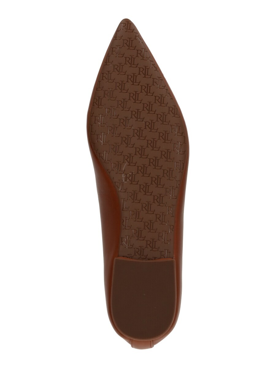 Балетки Lauren Ralph Lauren Ballet Flats LONDYN, коричневый — фото 3