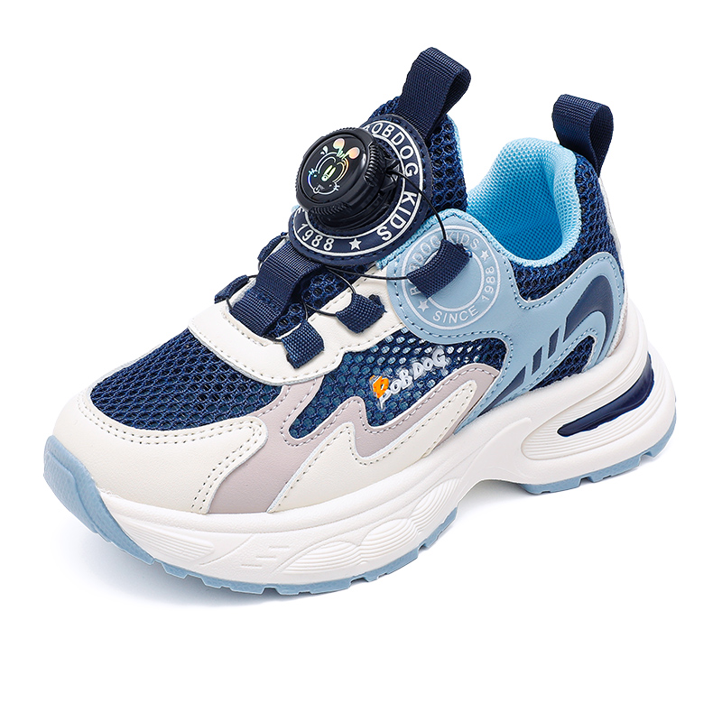 Детские кроссовки Lifestyle Kids' BOBDOG, navy/бежевый — фото 2