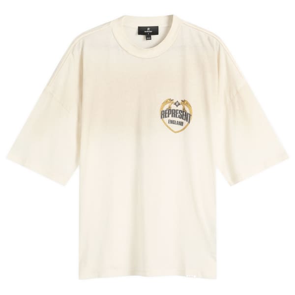 

Футболка с рисунком ангела Represent, Washed Ecru