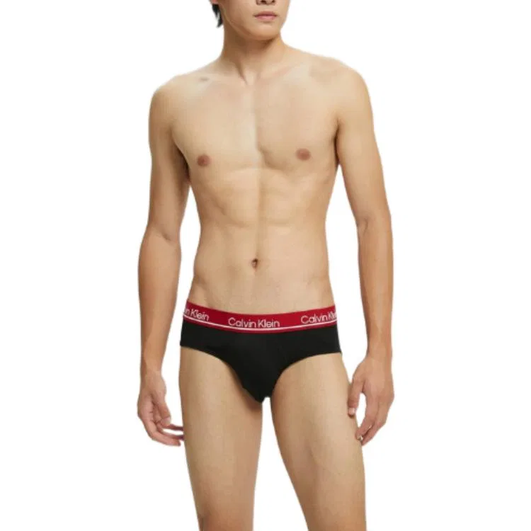 Трусы Calvin Klein 3 Pack черные — фото 4
