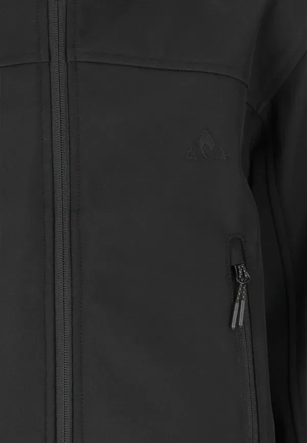Софтшелл куртка Whistler frontier jr. waterproof jacket, черный — фото 4