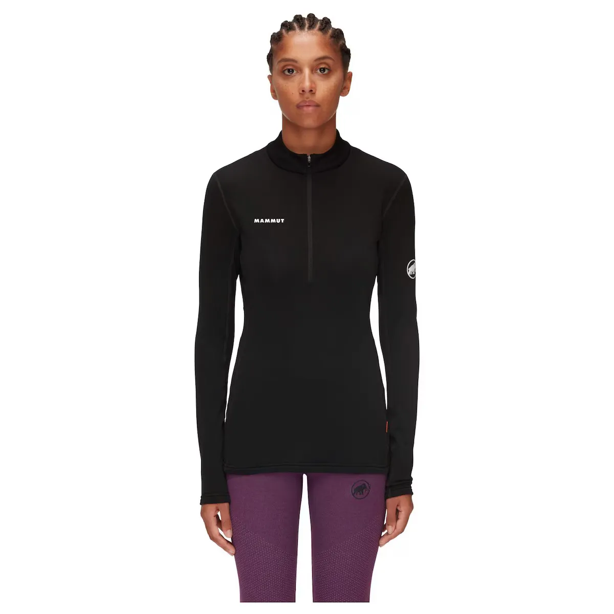

Женский горный свитер AENERGY HALF ZIP Mammut, чёрный
