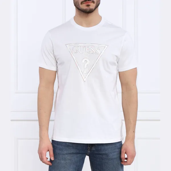 

Футболка Moisey стандартного кроя Guess, белый