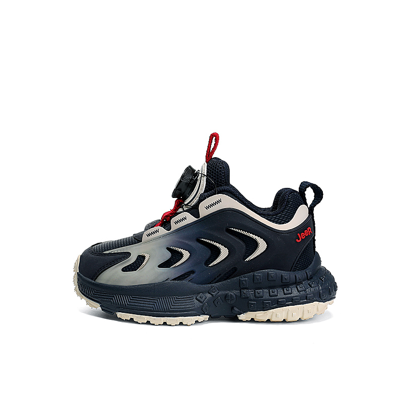 

Кроссовки Jeep Kids Lifestyle Shoes Kids Low-top Beige/Red, цвет Navy